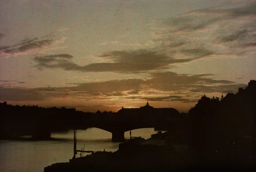 Paris at Sunset by French 20th Century, photograph, 1915