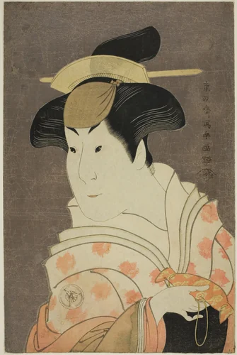 The actor Iwai Hanshiro IV as the wet nurse Shigenoi by Toshusai Sharaku (東洲斎 写楽), print, 1794