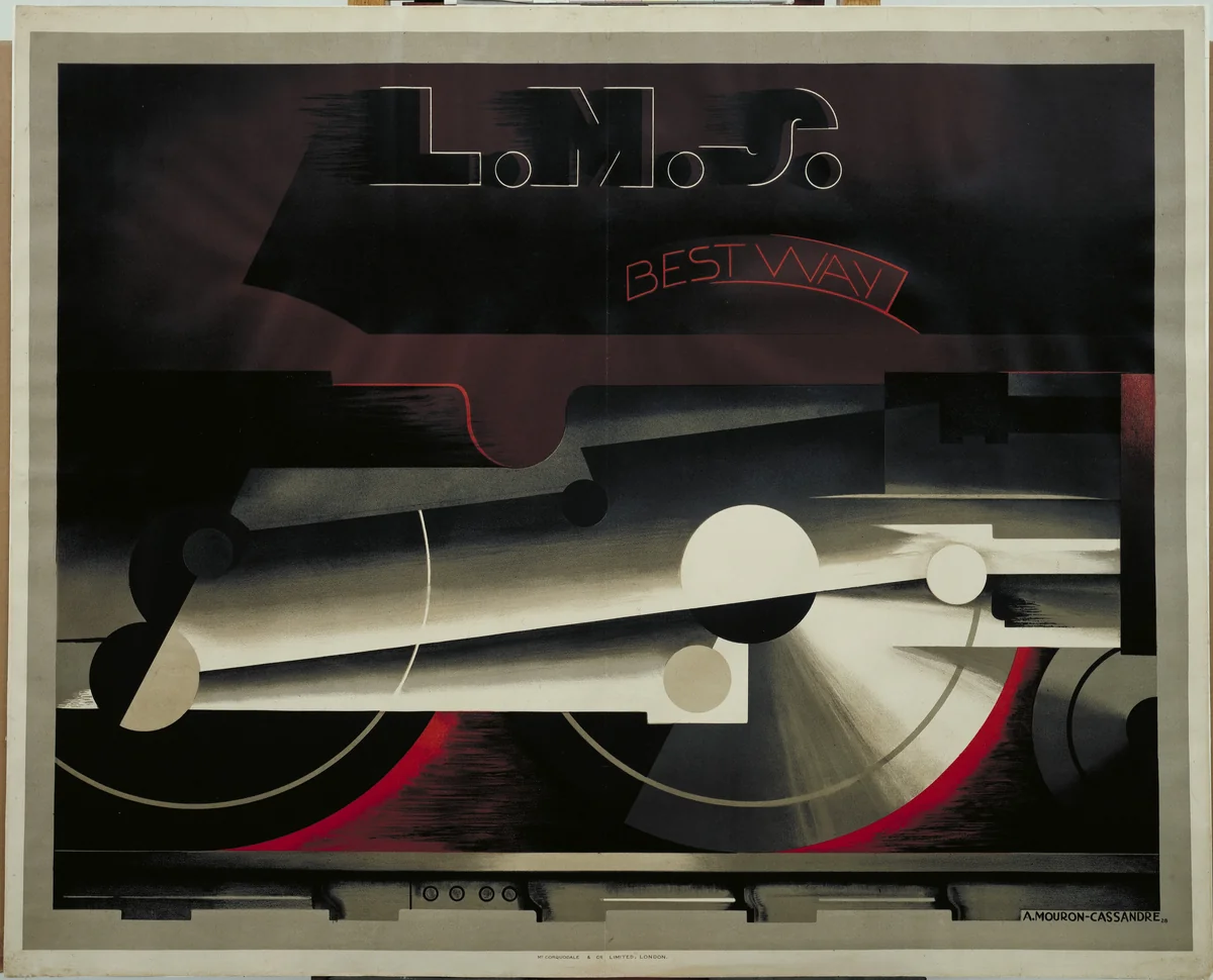 L.M.S. Bestway by A. M. Cassandre, design, 1928