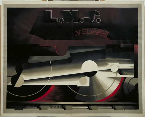 L.M.S. Bestway by A. M. Cassandre, design, 1928