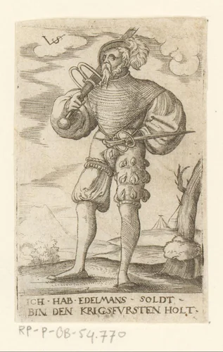Edelman by Unknown, print, 1524-1562