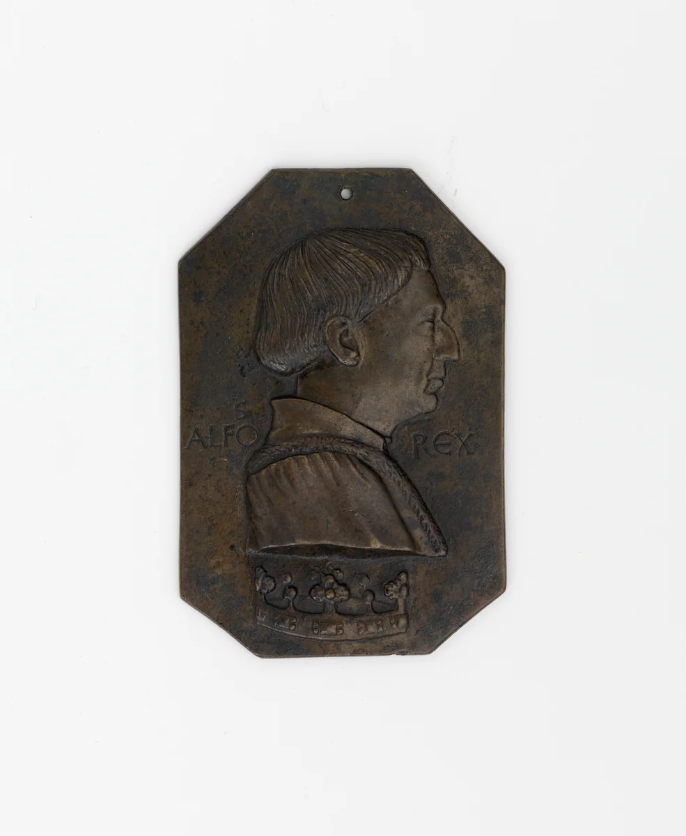Alfonso V, King of Naples by Pisanello, metalwork, 1444-1454