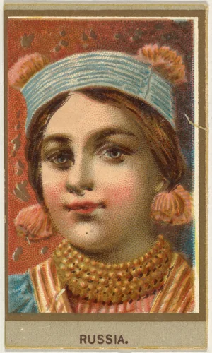Russia, from the Races of Mankind series (T181) issued by Abdul Cigarettes by Abdul Cigarettes, print, 1881