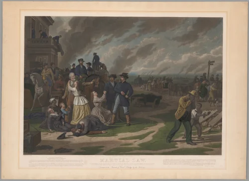 Martial Law by George Caleb Bingham, print, 1872