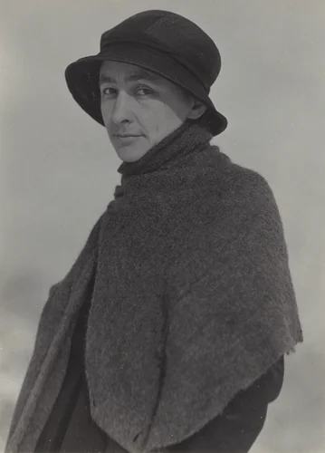 Georgia O'Keeffe by Alfred Stieglitz, photograph, 1924