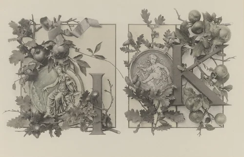 Page from Festons und Dekorative Gruppen by Unidentified Photographer, photograph, 1893