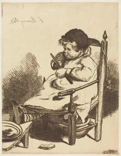 Le Dessert by François Bonvin, portfolio, 1862