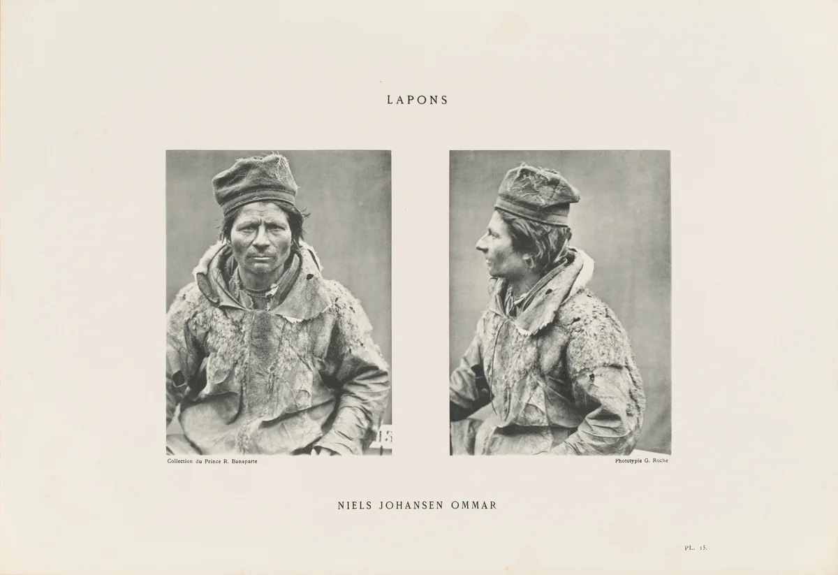 Niels Johansen Ommar by Roland-Napoléon Bonaparte, photograph, 1884