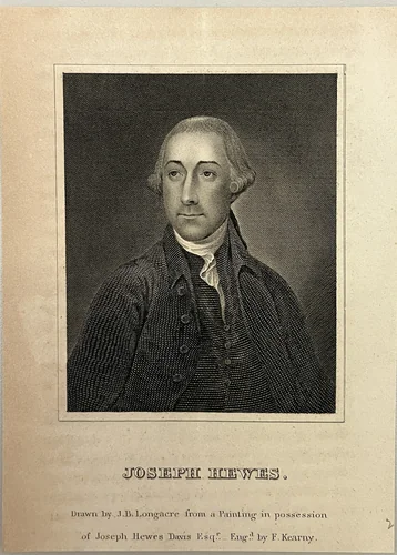 Joseph Hewes by Francis Kearny, other, 1800-1837