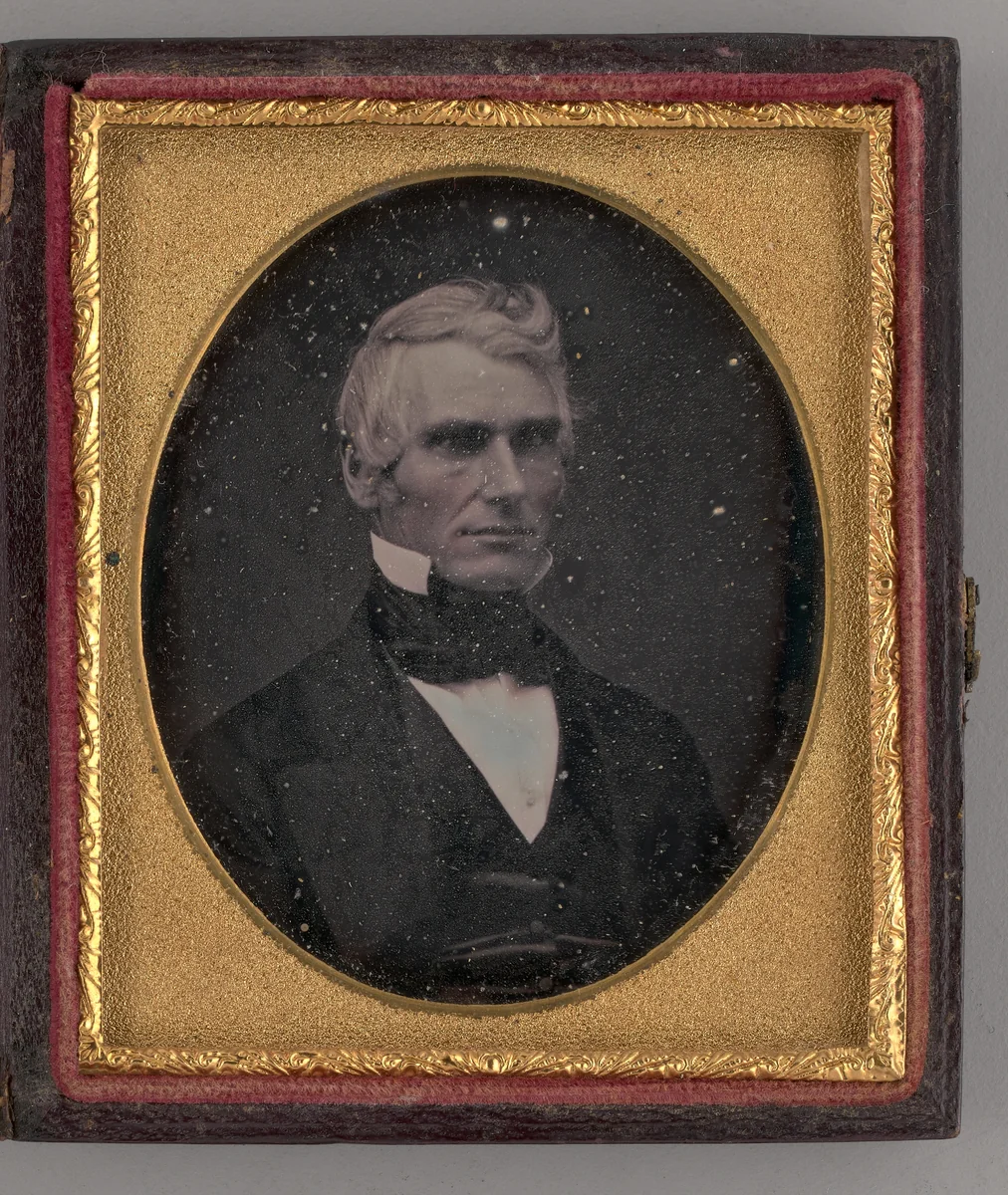 Untitled (Portrait of a Man) by Unknown maker, other, 1849