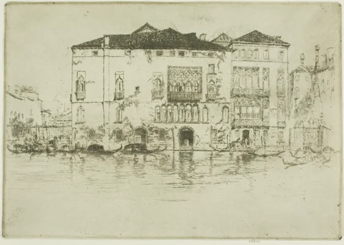 The Palaces by James McNeill Whistler, print, 1879-1880