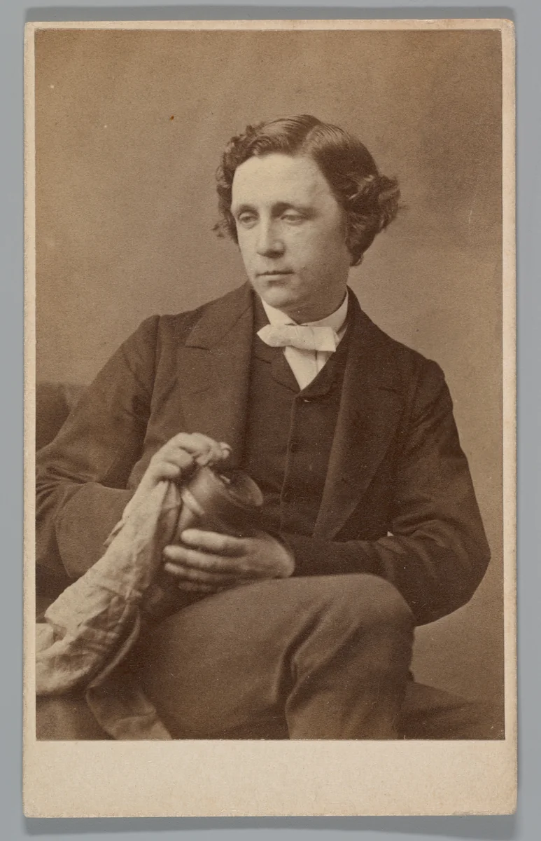 Lewis Carroll (Charles Lutwidge Dodgson) by Oscar Gustav Rejlander, photograph, 1863