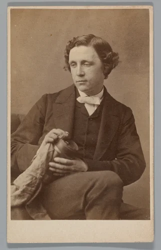 Lewis Carroll (Charles Lutwidge Dodgson) by Oscar Gustav Rejlander, photograph, 1863