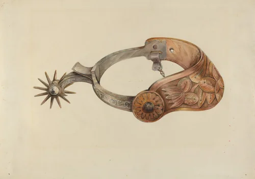 Spur by Gerald Transpota, index of american design, 1936