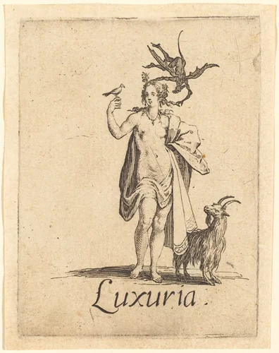 Lust by Jacques Callot, print, 1621
