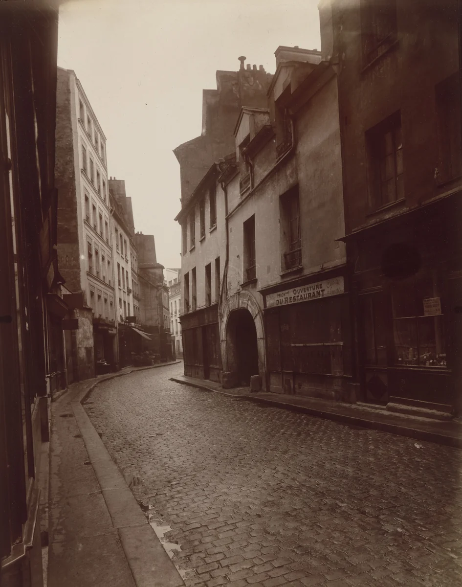 Rue Broca by Eugène Atget, photograph, 1926