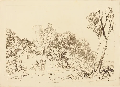 Winchelsea, Sussex by Joseph Turner, print, 1812