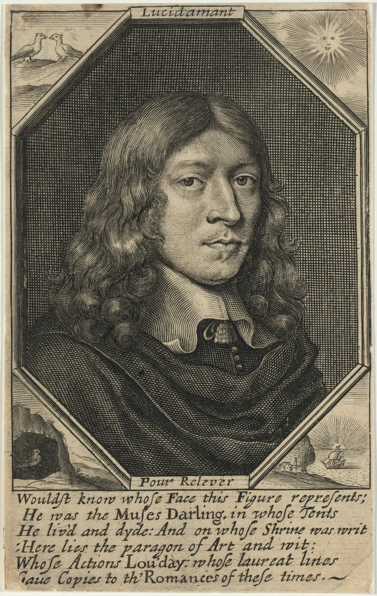 Robert Loveday by William Faithorne, print, 1659