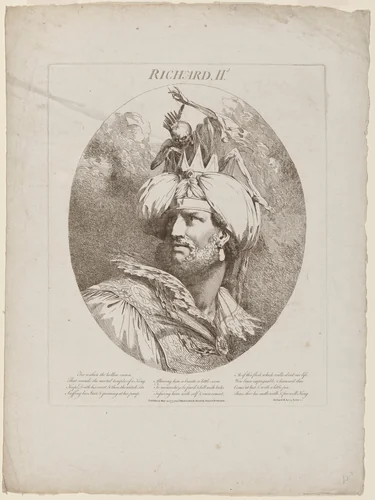 Richard II by John Hamilton Mortimer, print, 1775