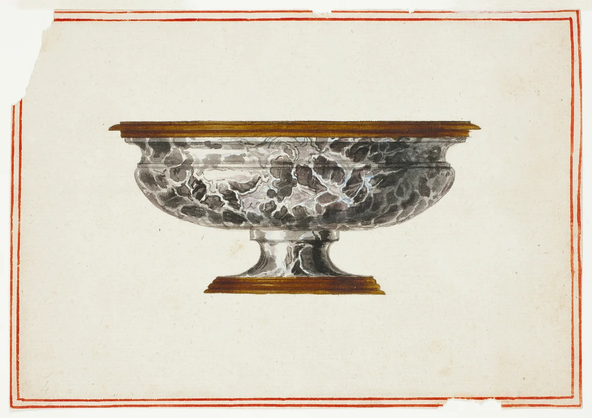Stone Basin by Giuseppe Grisoni, painting, 1719-1769