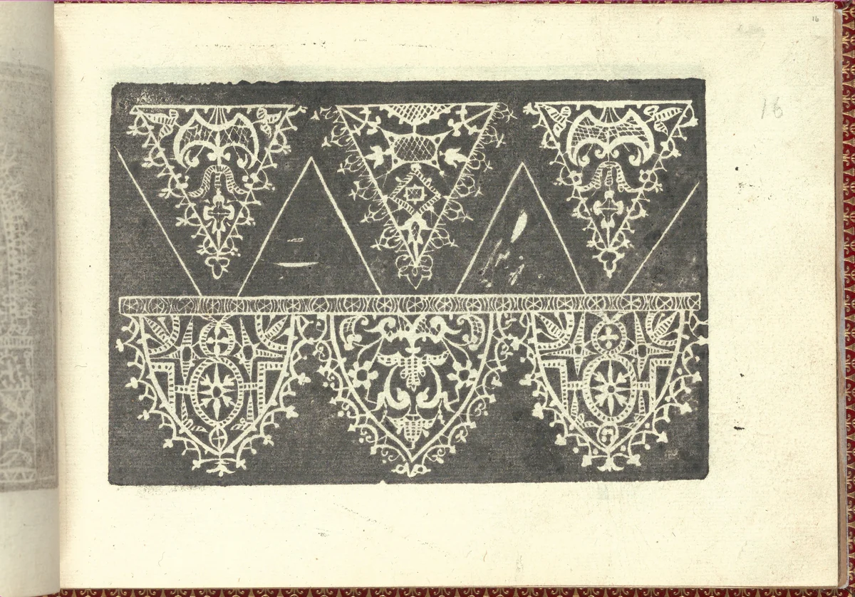 Corona delle Nobili et Virtuose Donne: Libro I-IV, page 16 (recto) by Cesare Vecellio, book, 1601