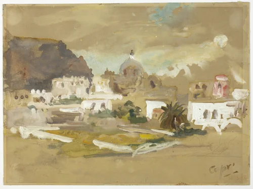 Capri by Hercules Brabazon, other, 1841-1906