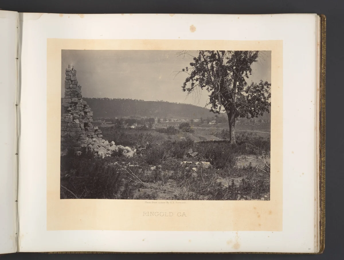Ringold, Georgia by George N. Barnard, photograph, 1860-1869