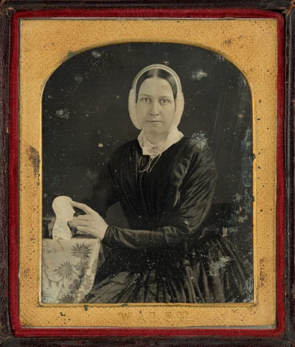 Portrait of a Phrenologist by Thomas S. Walsh, photograph, 1840-1849