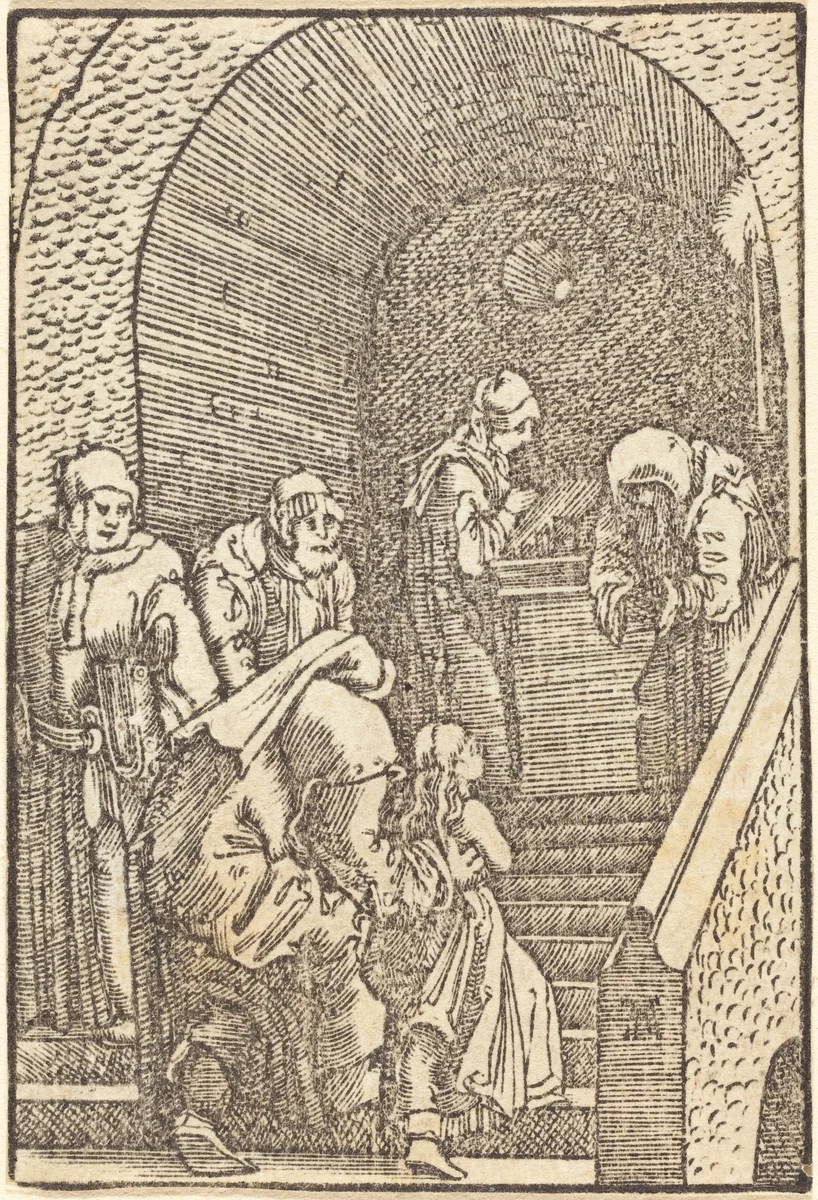 Presentation of the Virgin by Albrecht Altdorfer, print, 1513