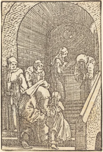 Presentation of the Virgin by Albrecht Altdorfer, print, 1513