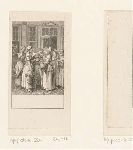 La Fleur kust de handen van de dames by Daniel Nikolaus Chodowiecki, print, 1783