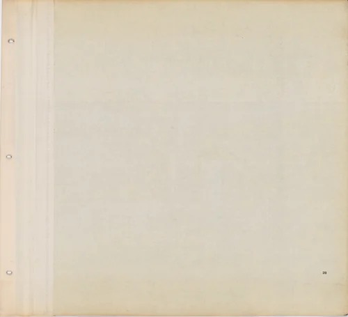 Text page with illustration numbers by Robert Frank, print, 1952