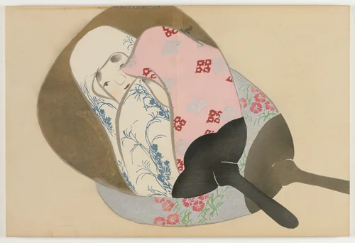 Flowers of a Hundred Worlds (Momoyogusa): Fans (Senmen) by Kamisaka Sekka, book, 1909-1910