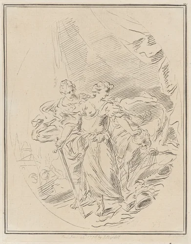 Judith slaying Holofernes by Giuseppe Canale, print, 1775