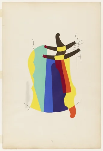 Legend from Revolving Doors by Man Ray, print, 1926