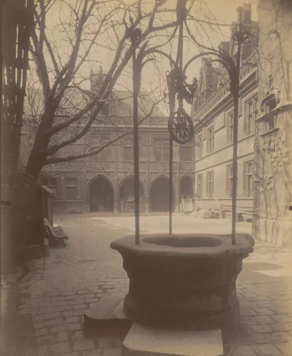 Musée de Cluny by Eugène Atget, photograph, 1907