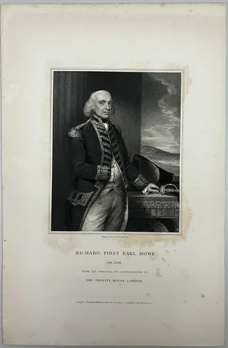 Richard, First Earl Howe by Thomas Gainsborough, other, 1834