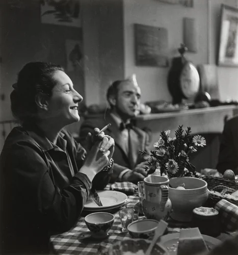 Self Portrait by Emmy Andriesse, photograph, 1950