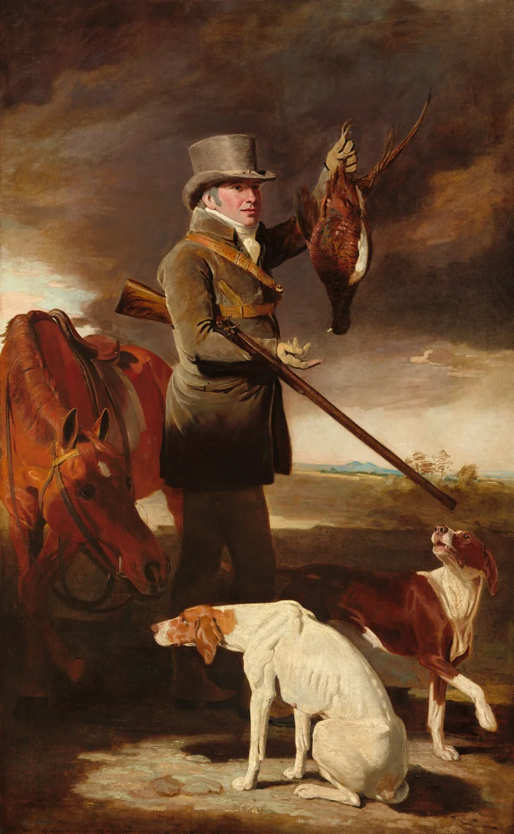 J.G. Shaddick, the Celebrated Sportsman by Benjamin Marshall, painting, 1806