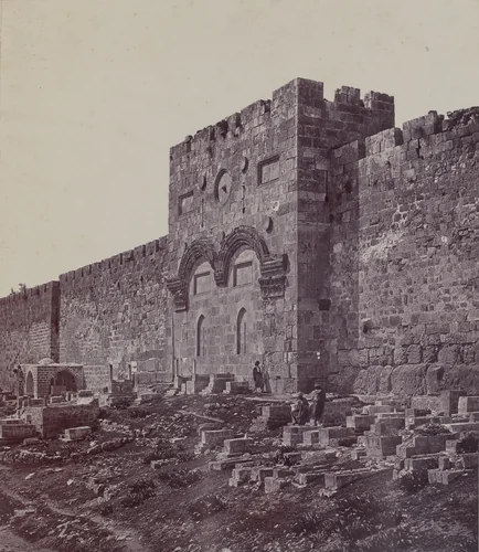 Golden Gate by James Robertson; Felice Beato; Antonio Beato, photograph, 1857
