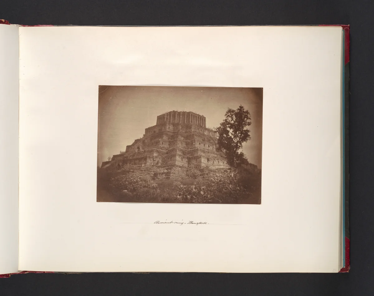 Ancient Ruins, Bangkok by John Thomson, photograph, 1865