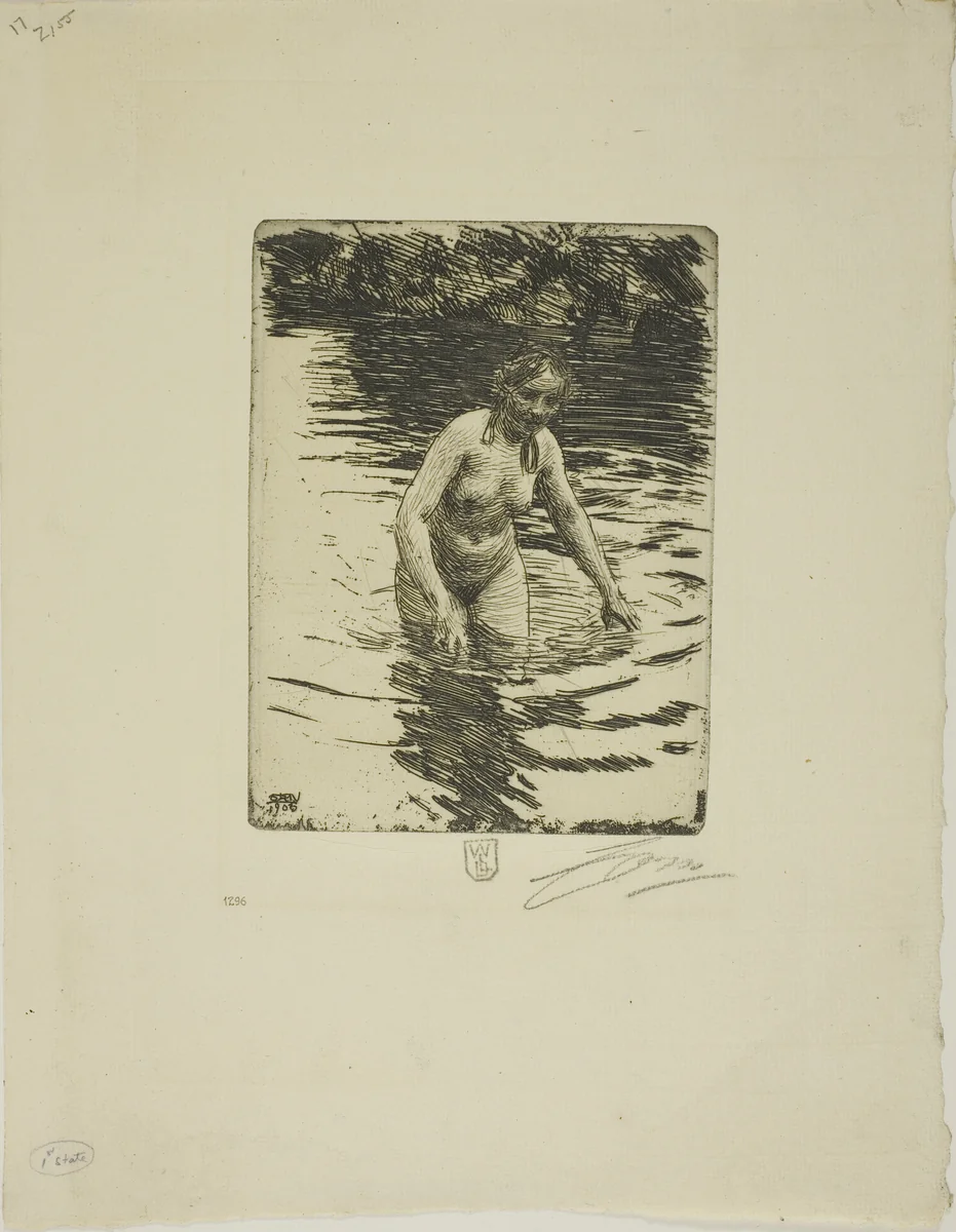 Hemulå II by Anders Zorn, print, 1906