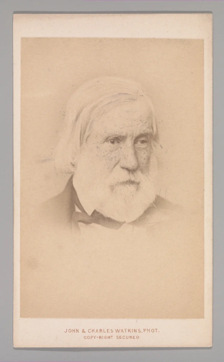 [Francis Danby] by John and Charles Watkins, photograph, 1860-1869