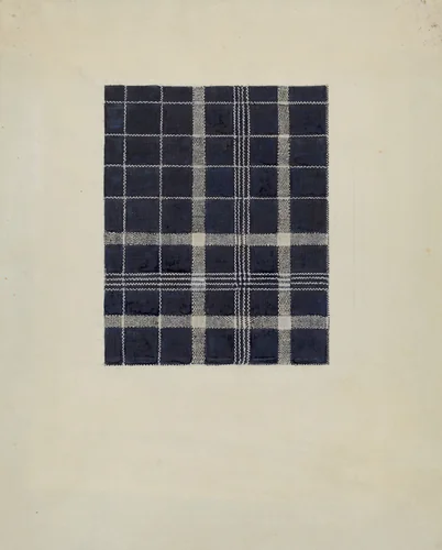 Shaker Kerchief by Lucille Chabot, index of american design, 1936