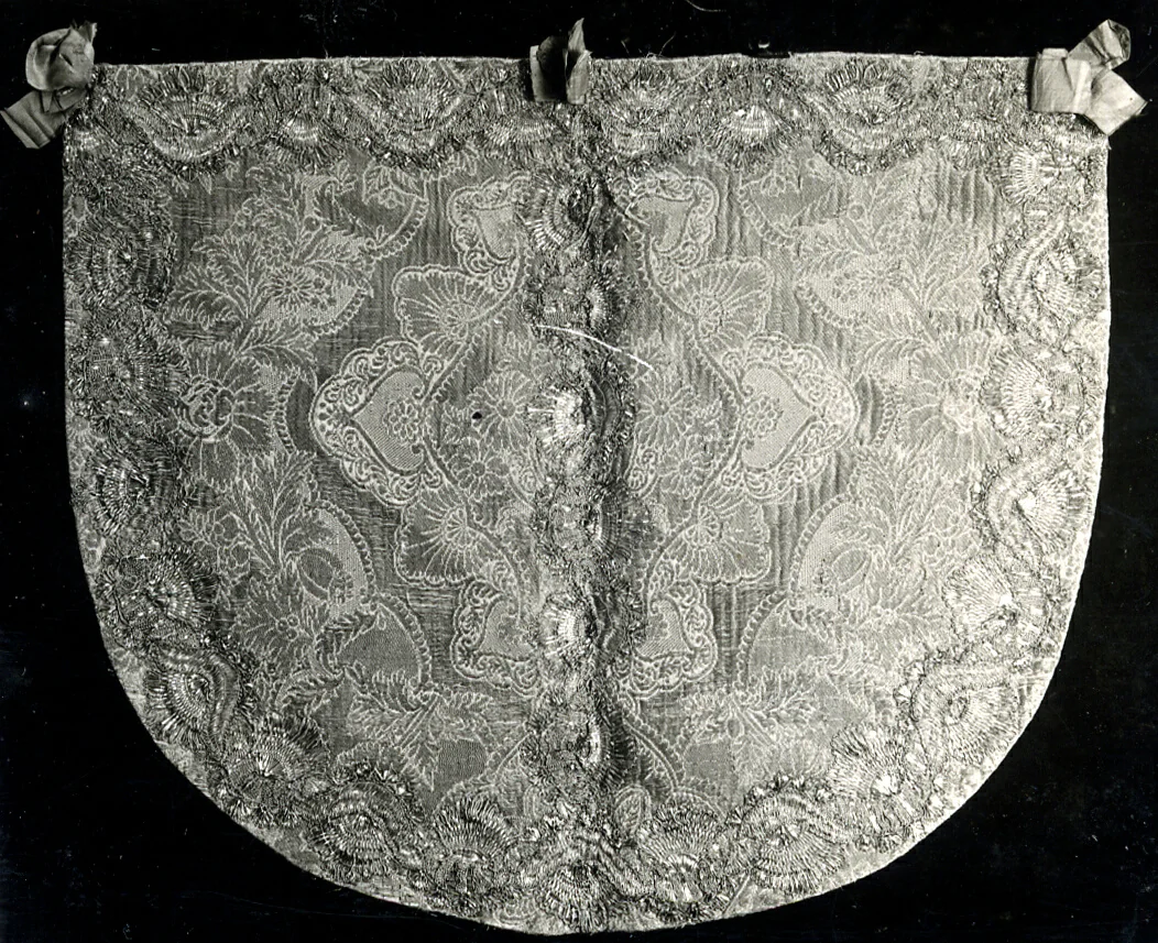 Two Fragments (From a Chasuble) by France, textile, 1715-1738