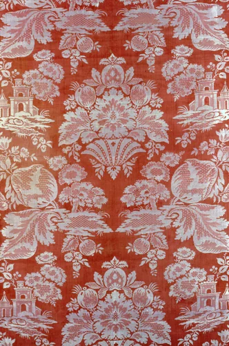 Panel by France, textile, 1730-1750