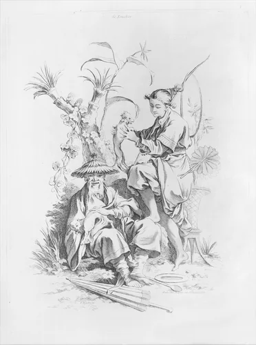 The Five Senses by François Boucher, book, 1720-1770