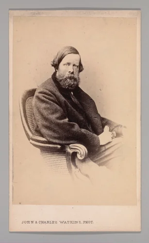 [Unknown Subject] by John and Charles Watkins, photograph, 1860-1869