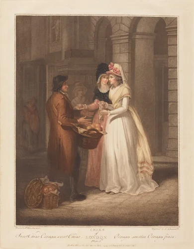 Sweet China Oranges by Luigi Schiavonetti, print, 1794