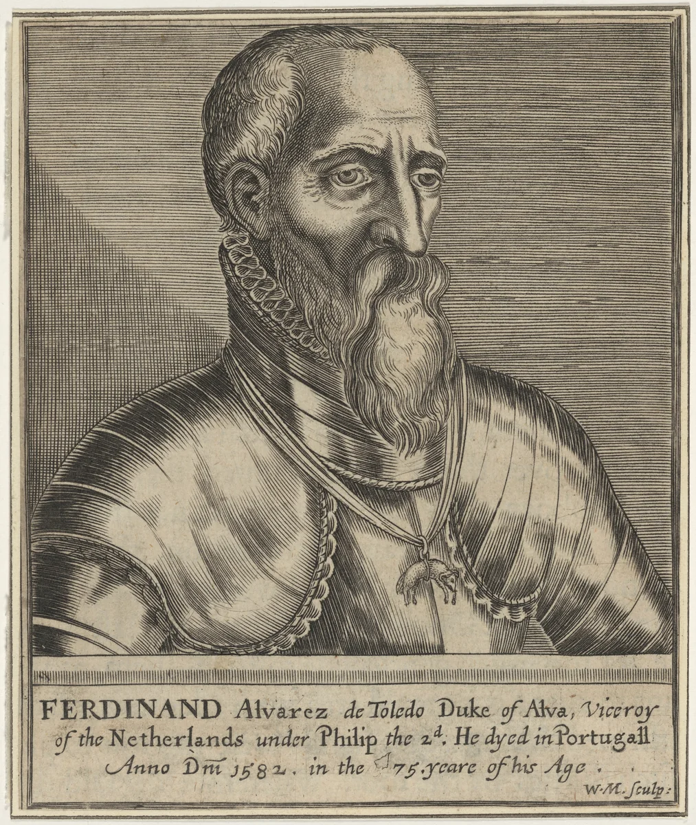 Duke of Alva by William Marshall, print, 1642